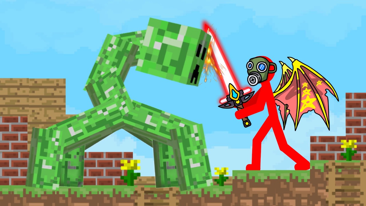 Stickman Mega Boss: Battles!